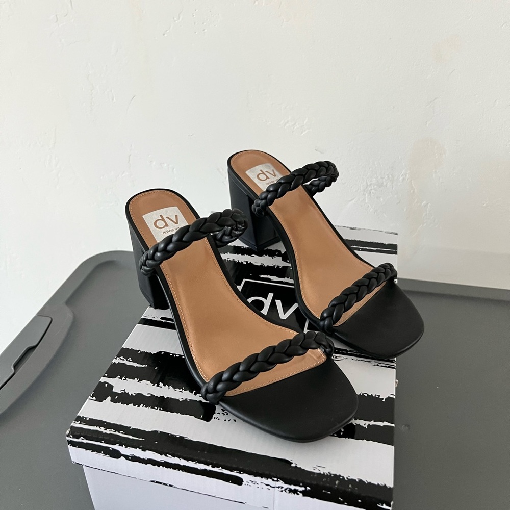 DV by Dolce Vita Braided Strap Heeled Sandal